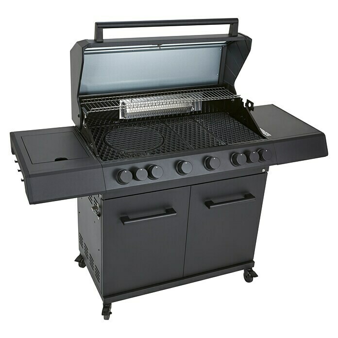 Kingstone Gasgrill Cliff 6500 Beast (Grillfläche (B x T): 90,5 x 45 cm, 21 kW, Anzahl Brenner: 6 Stk.) | BAUHAUS