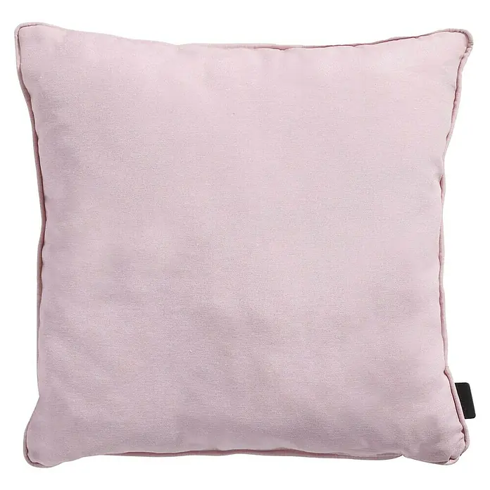 Madison Kissen Panama - 45 x 45 cm, Baumwoll-Polyester-Mischgewebe, Soft Pink - Rosa Zierkissen mit schlichtem Design und feiner Struktur, perfekt für eine gemütliche Atmosphäre.