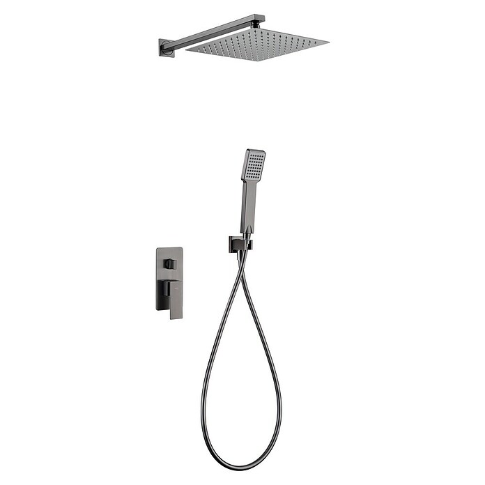 Imex Pisa Sistema de ducha empotrado (Black gun) | BAUHAUS