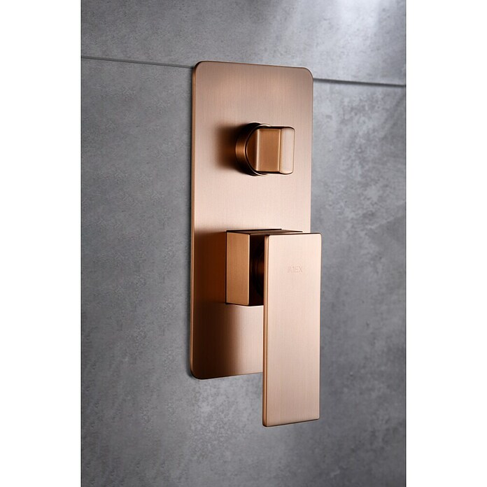 Imex Pisa Sistema de ducha empotrado (Oro rosa) | BAUHAUS