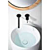 Imex Génova Grifo de lavabo empotrado (Negro) | BAUHAUS