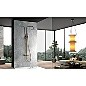 Imex Génova Sistema de ducha (Grifo termostático, Oro) | BAUHAUS