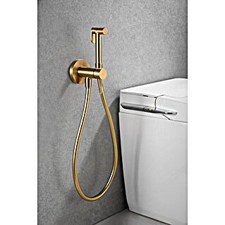 Imex Génova Ducha higiénica inodoro (Oro)