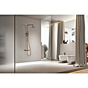 Imex Génova Sistema de ducha (Grifo termostático, Oro rosa) | BAUHAUS