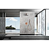 Imex Génova Sistema de ducha empotrado (Cartucho del termostato, Oro rosa) | BAUHAUS