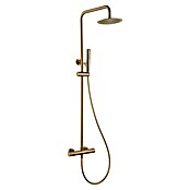 Imex Nápoles Sistema de ducha (Grifo termostático, Oro) | BAUHAUS
