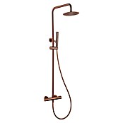 Imex Nápoles Sistema de ducha (Grifo termostático, Oro rosa) | BAUHAUS