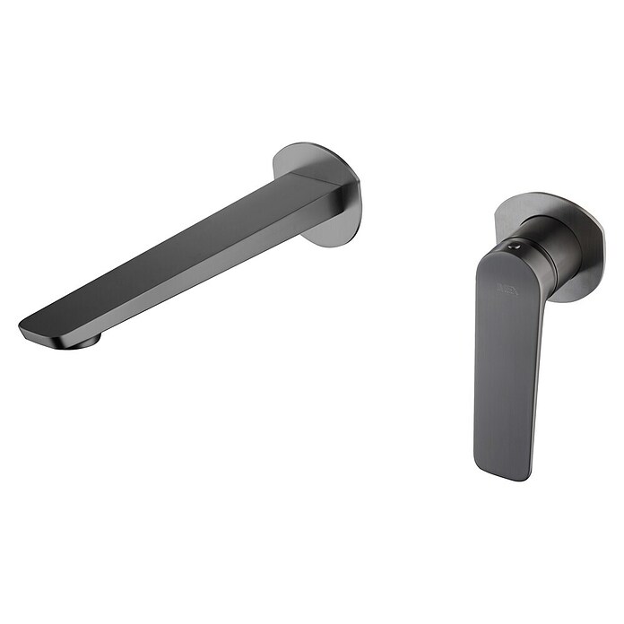 Imex Nápoles Grifo de lavabo empotrado (Black gun) | BAUHAUS
