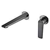 Imex Nápoles Grifo de lavabo empotrado (Black gun) | BAUHAUS