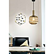 Lámpara colgante redonda (Ø x Al: 20 x 120 cm, Ámbar, E27) | BAUHAUS