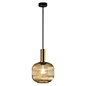 Lámpara colgante redonda (Ø x Al: 20 x 120 cm, Ámbar, E27) | BAUHAUS