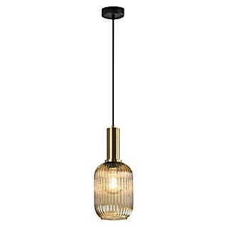 Lámpara colgante redonda Ámbar (Ø x Al: 13 x 120 cm, Ámbar, E27)