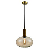 Lámpara colgante redonda (Ø x Al: 30 x 150 cm, Ámbar, E27) | BAUHAUS