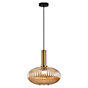 Lámpara colgante redonda (Ø x Al: 30 x 120 cm, Oro, E27) | BAUHAUS