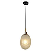 Lámpara colgante (L x An x Al: 15 x 15 x 120 cm, Blanco opal, G9) | BAUHAUS