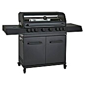 Kingstone KMS Gasgrill Cliff 6500 Beast Black Edition (Grillfläche (B x T): 90,5 x 45 cm, 21 kW, Anzahl Brenner: 6 Stk.) | BAUHAUS