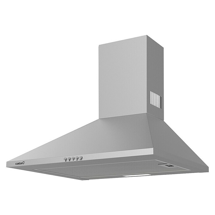 Cata Campana de pared Omega 600 (Ancho: 60 cm, Máx. Potencia del ventilador en modo extracción: 645 m³/h, Inox) | BAUHAUS