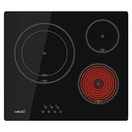 Cata  Placa de cocción vitrocerámica TD 6003 BK