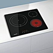 Cata Placa de cocción vitrocerámica TD 6003 BK (L x An: 52 x 59 cm, Número de fogones estándar: 3 ud.) | BAUHAUS