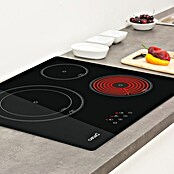 Cata Placa de cocción vitrocerámica TD 6003 BK (L x An: 52 x 59 cm, Número de fogones estándar: 3 ud.) | BAUHAUS
