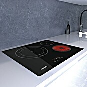 Cata Placa de cocción vitrocerámica TD 6003 BK (L x An: 52 x 59 cm, Número de fogones estándar: 3 ud.) | BAUHAUS