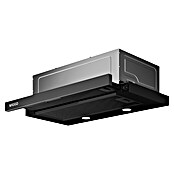 Wiggo Vlakschermafzuigkap WE-D620B-B (Breedte: 59,5 cm, Zwart, Max. afzuigcapaciteit luchtafvoer: 296 m³/u) | BAUHAUS