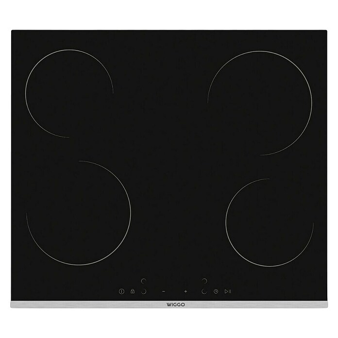 Wiggo Inductiekookplaat 2 Fase WH-E624G-B (Zwart) | BAUHAUS