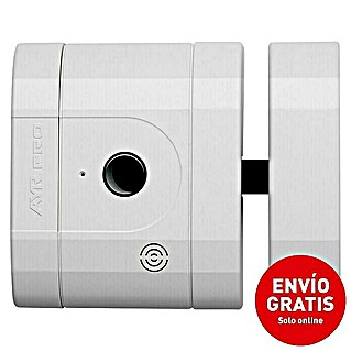 AYR Cerradura electrónica Lock-PRO (L x An x Al: 105 x 121 x 33 mm, Manejo: Mediante app, Apto para: Puertas, Blanco)