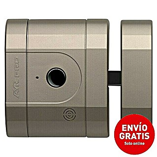 AYR Cerradura electrónica Lock-PRO (L x An x Al: 105 x 121 x 33 mm, Manejo: Mediante app, Apto para: Puertas, Marrón)