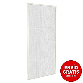 Mosquitera enrollable vertical (An x Al: 100 x 140 cm, Color bastidor:  Blanco)