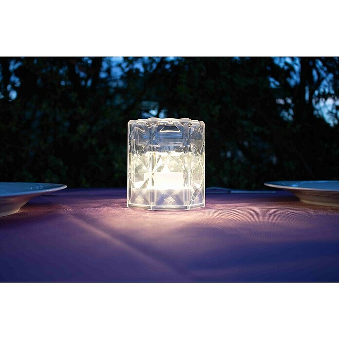 New Garden Lámpara LED decorativa Jack 10 Lux (Translúcido, L x An x Al: 9,4 x 9,4 x 10 cm) | BAUHAUS