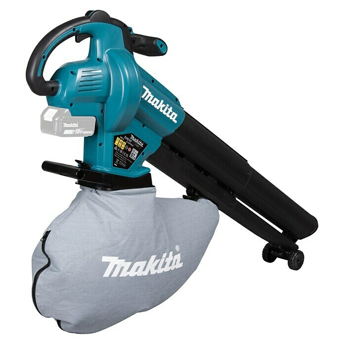 Makita LXT 18V Soplador/Aspirador de batería DUB187Z (18 V, Sin batería, Velocidad de soplado: 64 m/s) | BAUHAUS