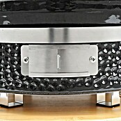 Kingstone Holzkohlegrill Kamado Tischgrill (Durchmesser Grillfläche: 29,5 cm, Schwarz) | BAUHAUS
