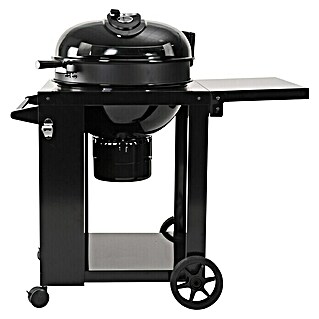 Kingstone Kugelgrill Sunset mit Grillwagen (Durchmesser Grillfläche: 55 cm, Schwarz)