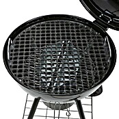 Kingstone Barbacoa redonda con tapa Sunset (Diámetro de la superficie de la parrilla: 55 cm, Negro) | BAUHAUS