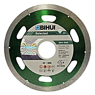 Bihui Dijamantna rezna ploča B-slim (Promjer: 115 mm, Provrt: 22,23 mm)