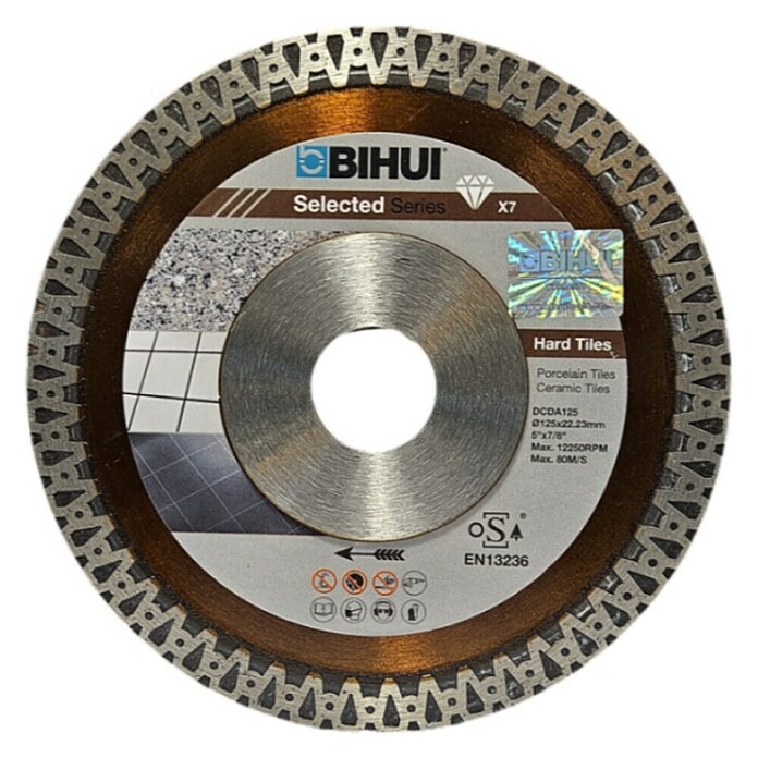 Bihui Dijamantna rezna ploča  (Promjer: 125 mm, Provrt: 22,23 mm, Porculan) | BAUHAUS