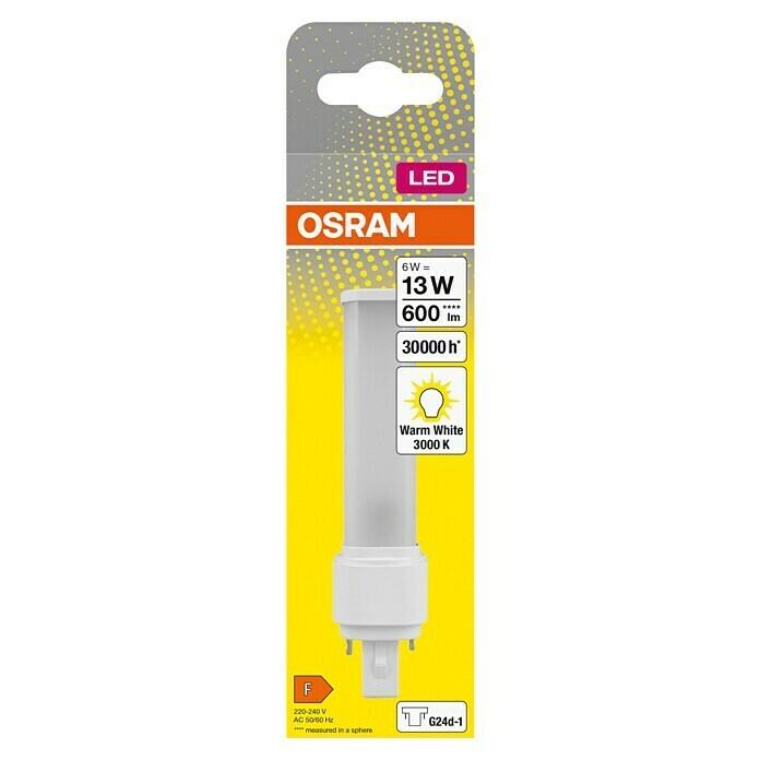 Osram Dulux D LED-Röhre (5 W, A++, Lichtfarbe: Warmweiß, 550 lm)