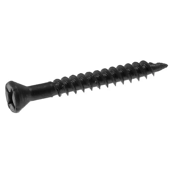 Rigips Rigidur Schnellbauschrauben - Durchmesser: 3,5 mm, Länge: 30 mm, 500 Stk. - Schwarze Gewindeschraube mit Sternkopf, zum Befestigen.
