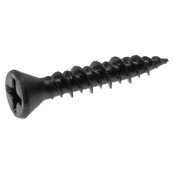 Rigips Rigidur Schnellbauschrauben - Durchmesser: 3,9 mm, Länge: 22 mm, 1.000 Stk. - Schwarze selbstschneidende Schraube mit Kreuzschlitzantrieb und Grobgewinde.