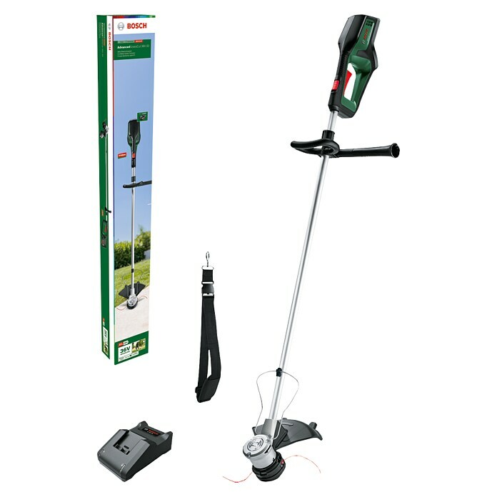 Bosch Power for All 36V Akku-Rasentrimmer AdvancedGrassCut 36V-33 (36 V, 2 Ah, Li-Ionen, 1 Akku) | BAUHAUS