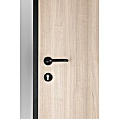 Splendoor Haustür Thermodoor PLUS SP70 (110 cm x 210 mm, DIN Anschlag: Rechts, Weißeiche/Tiefschwarz) | BAUHAUS