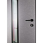 Splendoor Haustür Thermodoor PLUS SP70 (110 cm x 210 mm, DIN Anschlag: Links, Naturbeton/Tiefschwarz) | BAUHAUS