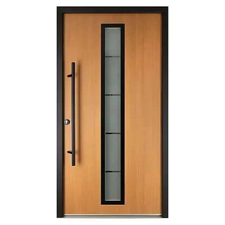Splendoor  Haustür Thermodoor PLUS SP70 Black Nature