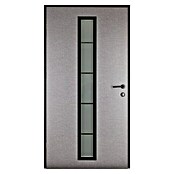 Splendoor Haustür Thermodoor PLUS SP70 (110 cm x 210 mm, DIN Anschlag: Links, Naturbeton/Tiefschwarz) | BAUHAUS