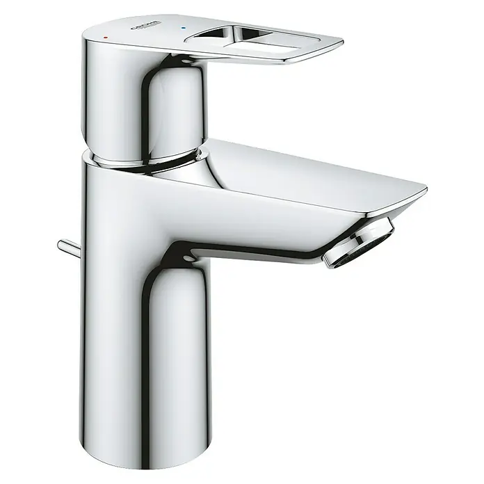 Grohe Start Loop Grifo de lavabo S - Cromo, Brillante, Apertura en frío - Brillante grifo monomando para lavabo Grohe con un diseño moderno, perfecto para cualquier baño. El acabado de alta calidad garantiza durabilidad.