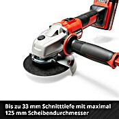 Einhell Power X-Change Akku-Winkelschleifer Axxio (18 V, Ohne Akku, Durchmesser Scheibe: 125 mm)