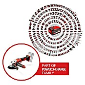 Einhell Power X-Change Akku-Winkelschleifer Axxio (18 V, Ohne Akku, Durchmesser Scheibe: 125 mm)