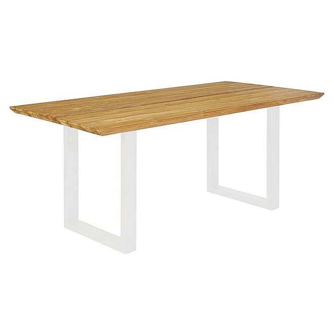 Sunfun Garten-Tischplatte  (L x B: 180 x 90 cm, Schweizer Kante)