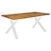 Sunfun Garten-Tischplatte (L x B: 180 x 90 cm, Teakholz, Baumkante) | BAUHAUS